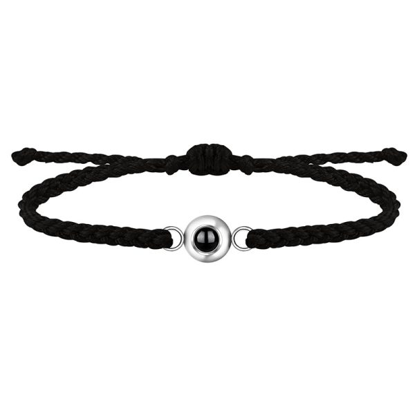 Personalized Circle Photo Bracelet - Image 3