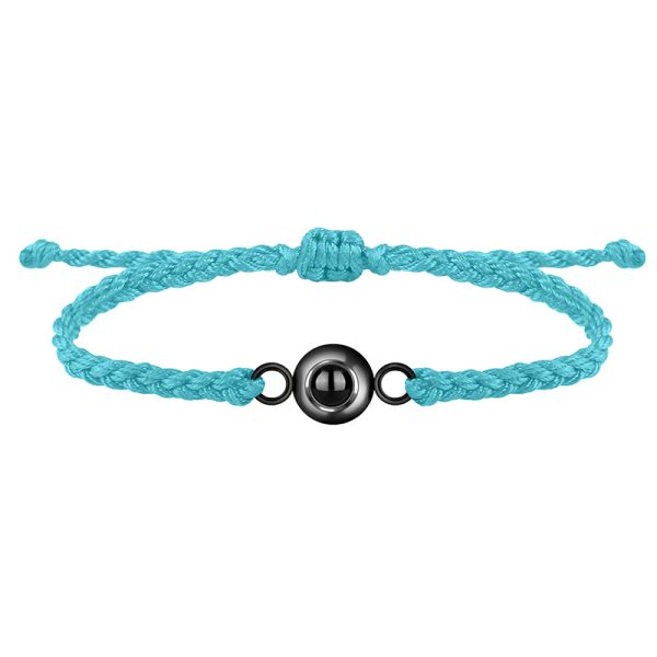 Personalized Circle Photo Bracelet - Image 10