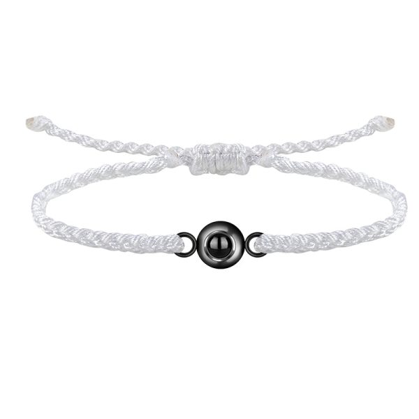 Personalized Circle Photo Bracelet - Image 6