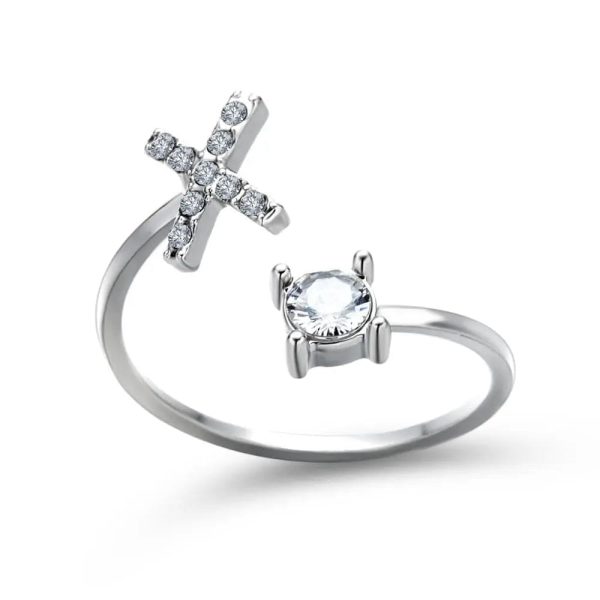 Adjustable Initial Ring - Letters A-Z - Image 21