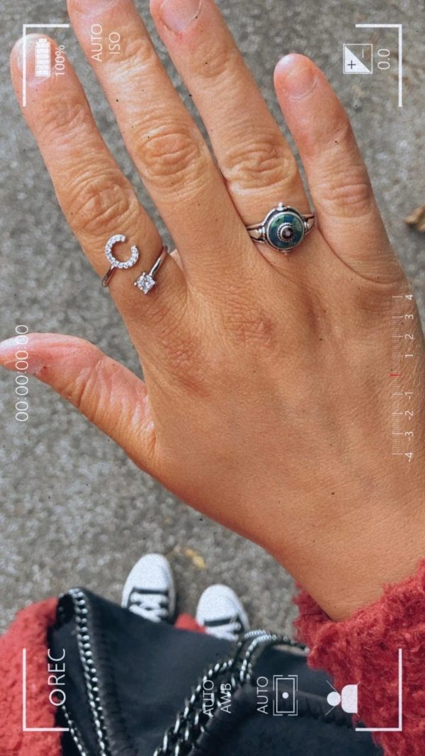 Adjustable Initial Ring - Letters A-Z - Image 9