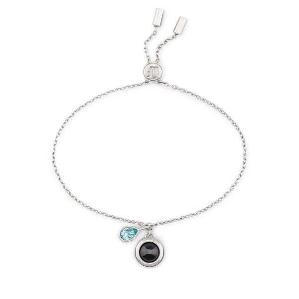 Personalized Birthstone Slider Bracelet - Image 8