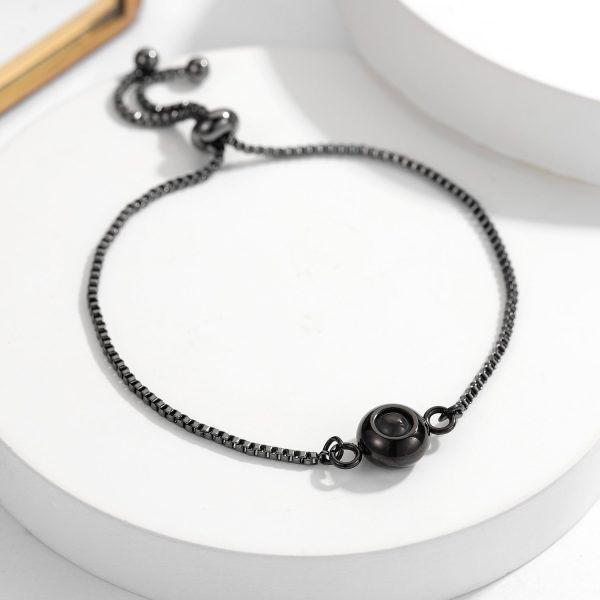 Custom Couple Hidden Photo Bracelet - Image 5
