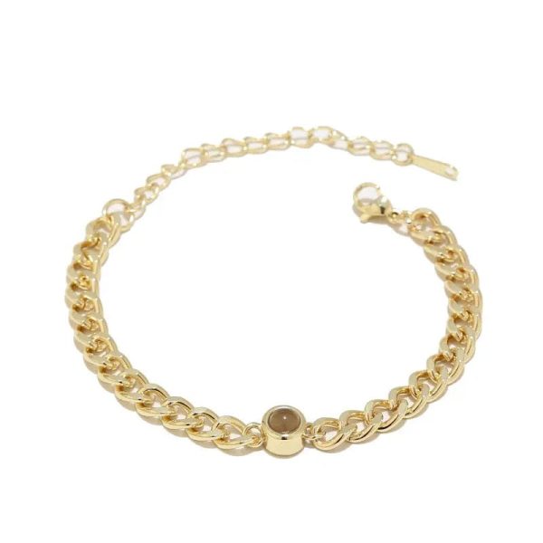 Custom Cuban Hidden Photo Bracelet - Image 7