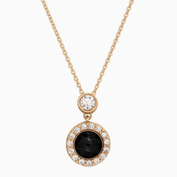 Custom Mini Halo Diamond Hidden Photo Necklace - Image 4