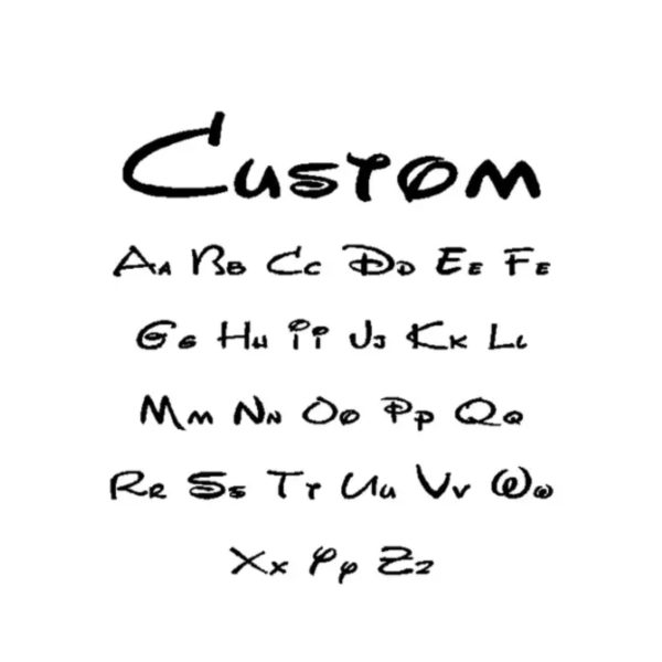 Custom Name in Unique Letters Bracelet - Image 13
