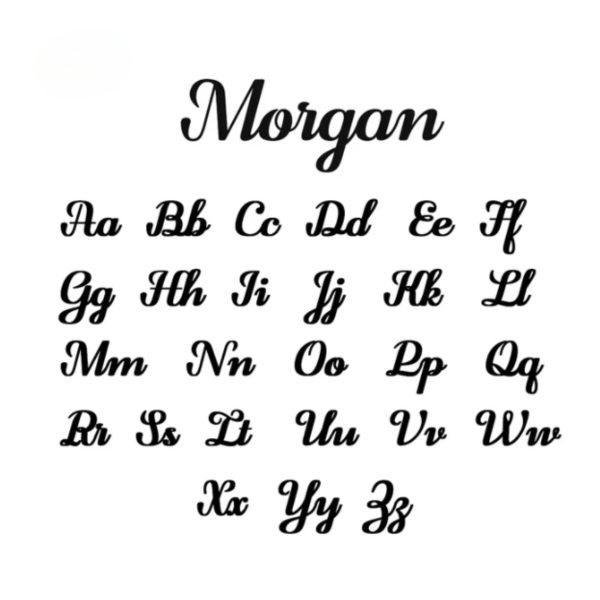 Custom Name in Unique Letters Bracelet - Image 7