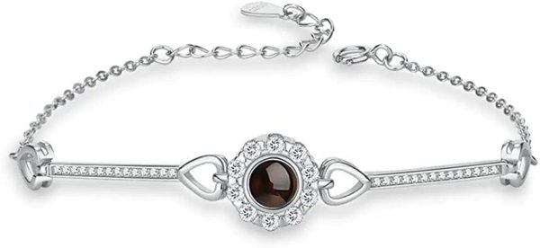 Custom Photo Projection Classic Flower Bracelet - Image 3