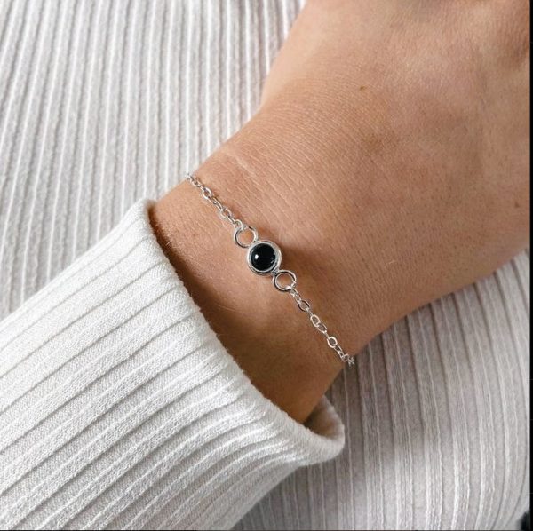 Custom Photo Projection Dainty Bracelet - Image 7