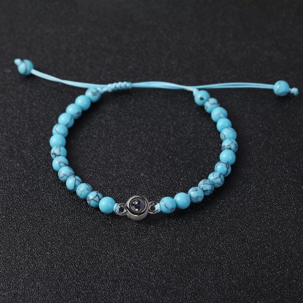 Customised Frosted Stone Projection Bracelet - Image 13