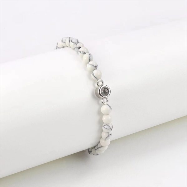Customised Frosted Stone Projection Bracelet - Image 11