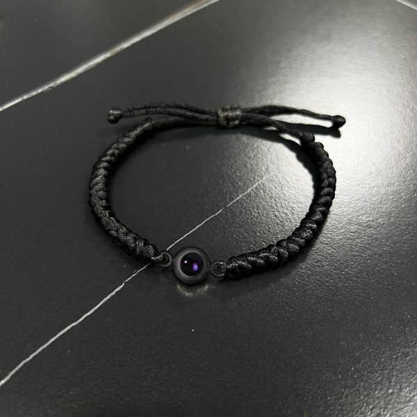 Customised Snake Knot Braided Projection Bracelet - Image 6