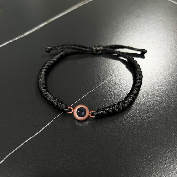 Customised Snake Knot Braided Projection Bracelet - Image 7